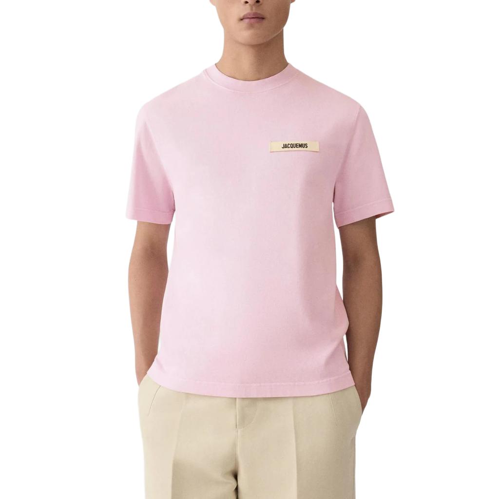 T-Shirt Gros Grain – Jacquemus – Rose Bonbon