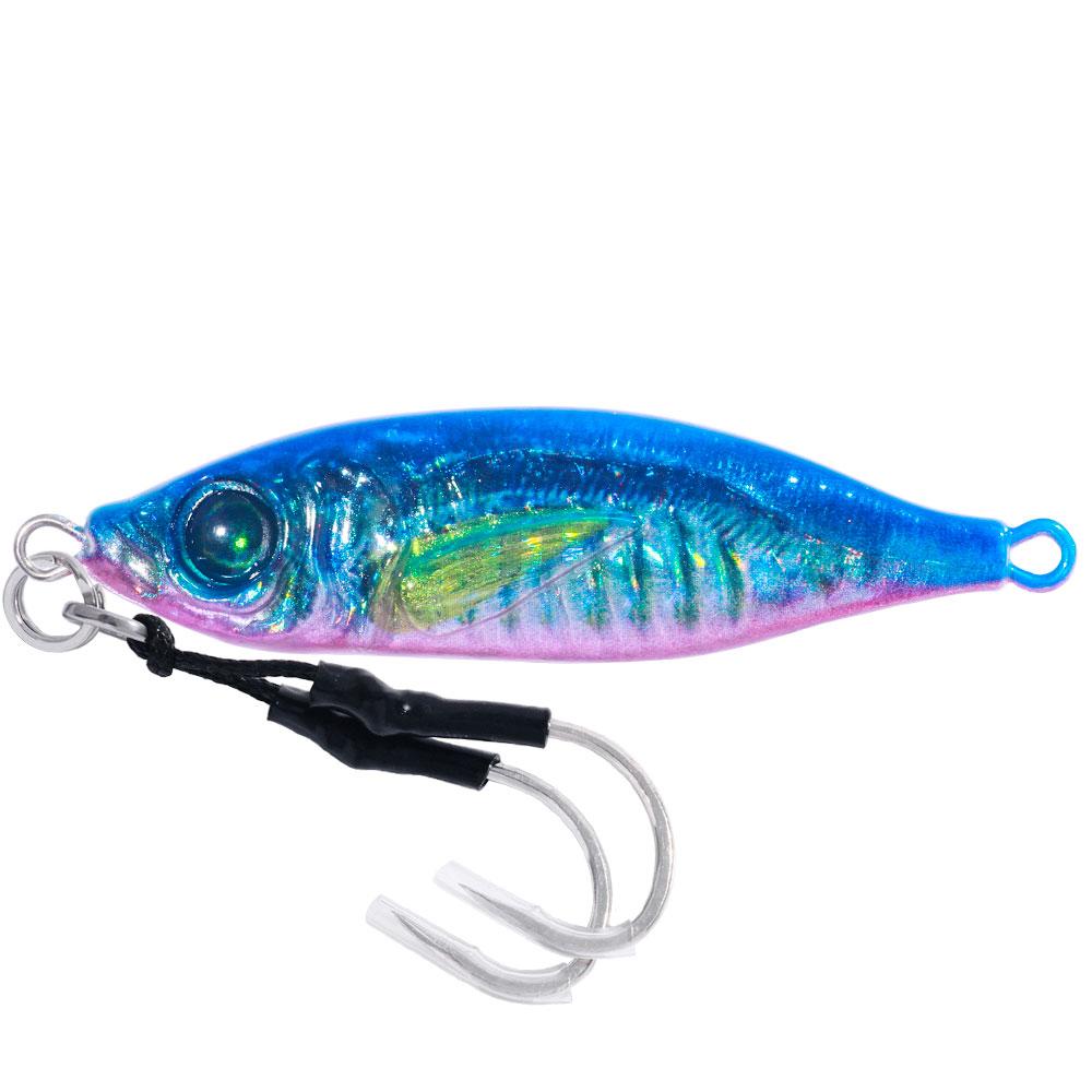 30G 40G 60G 80G Metal Jig Candy Casting Lead Bait Jigging Bait Slow Pitch With Assist Hooks Jigs Lure