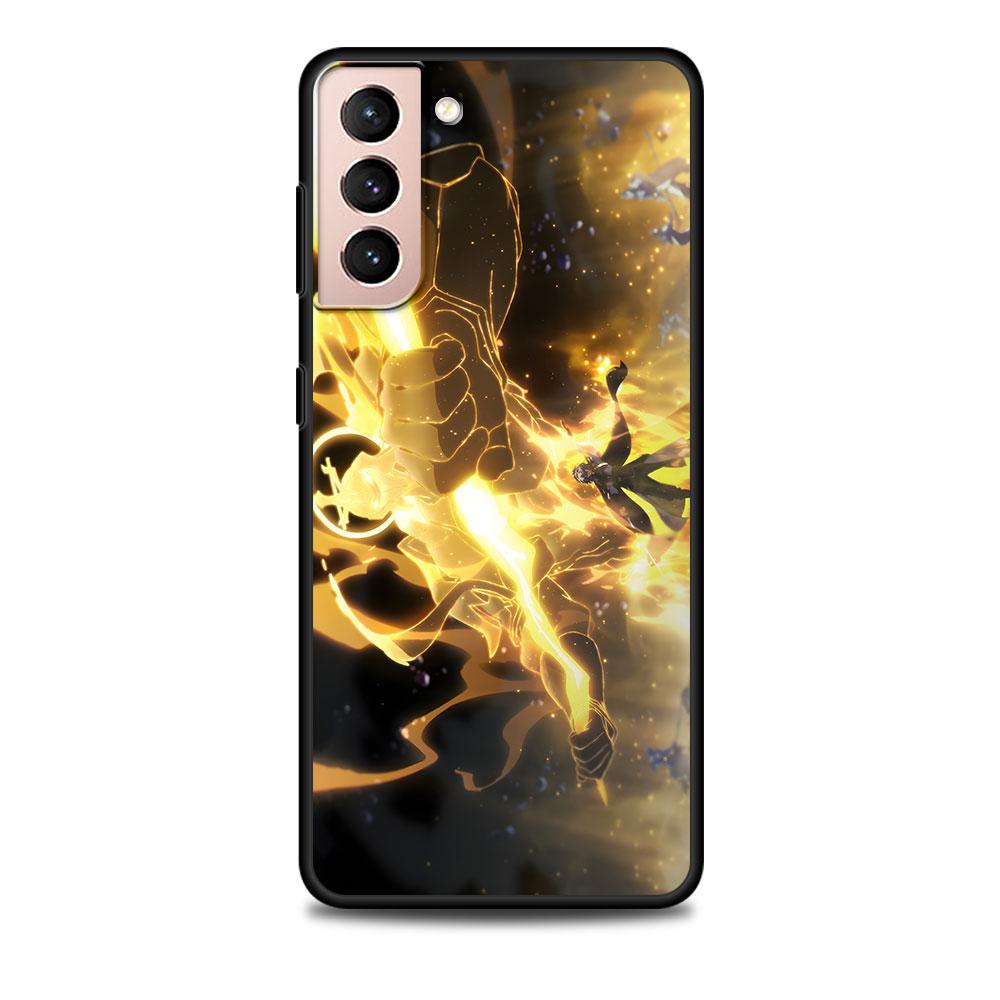 Чехол Black Swan Star Rail Sparkle для Samsung Galaxy S23 S21 S22 S20 FE S9 S10 S24 Ultra S10e S9 Plus Мягкий черный ТПУ чехол для телефона