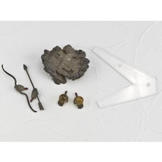 Revoltech Takeya 003EX Ashura Wood Tone Version окрашенная фигурка без масштаба ABS&PVC