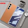 Ультратонкий кожаный чехол для Samsung Z Fold7 - Металлическая краска, Однотонный, Интегрированная конструкция корпуса