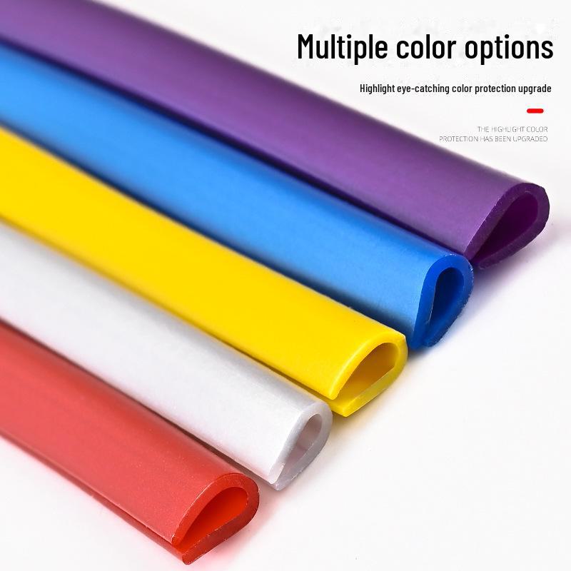 Универсальная защитная полоса от царапин на кромке двери автомобиля