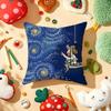 Funny VVan Gogh Cushion Cover Plush Fabric Soft DoubleSided Printed Sofa Warm Winter Home Gift Pillow Cover