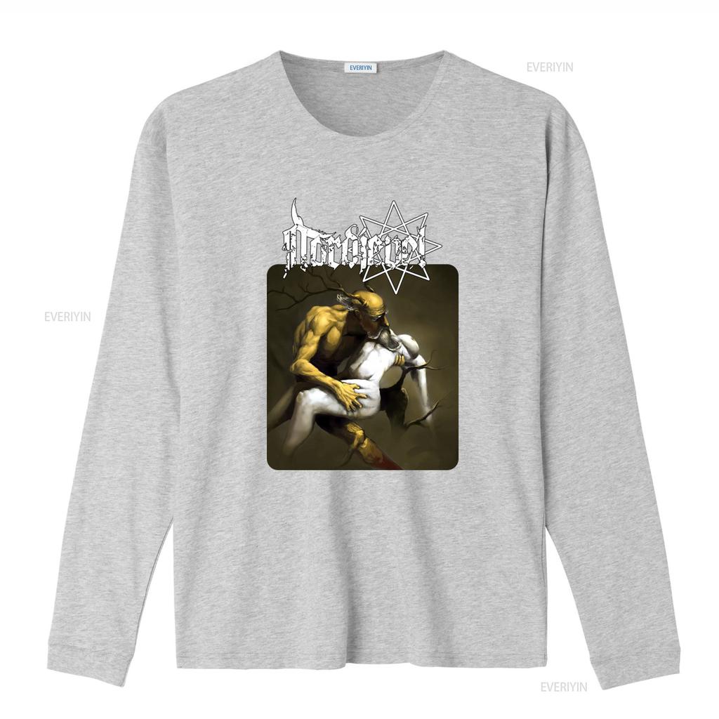 HOT NORDJEVEL Funeral Smell Print T Shirt for Men Long or s vintage Washed Top For Everyday Wear fashion Comfortable Stretched