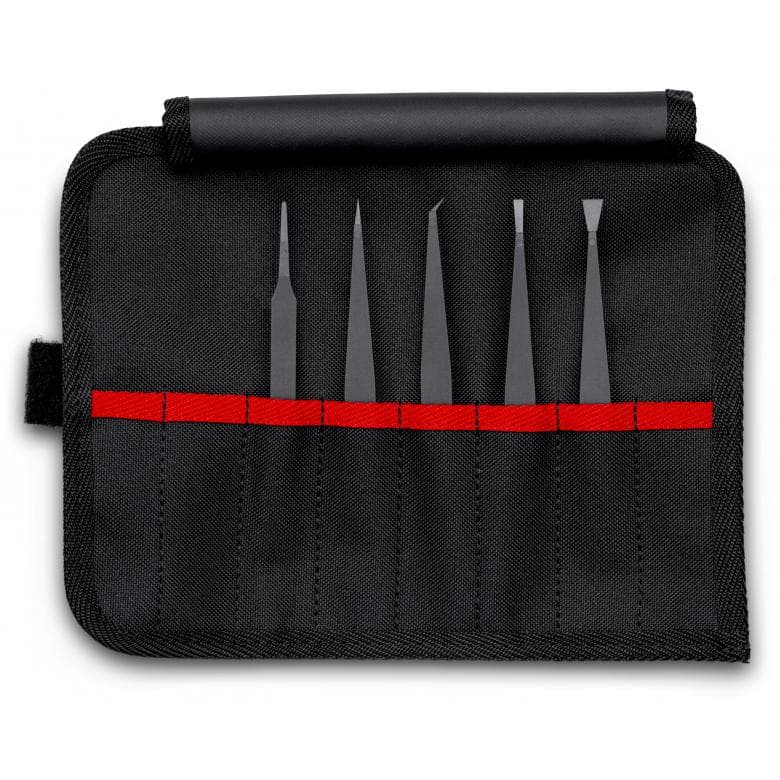 ESD PLASTIC TWEEZER SET, 5 PCS - KN 92 00 05E