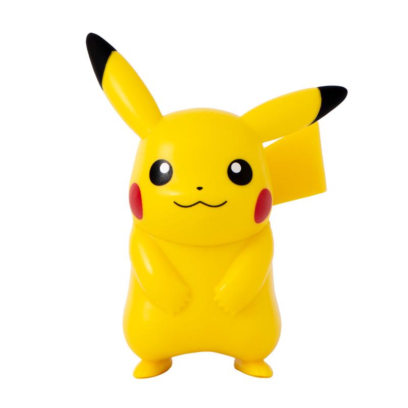 Authentic Pokémon Sleepy Style Blind Box: Pikachu, Psyduck, Charmander, Squirtle Ornaments.