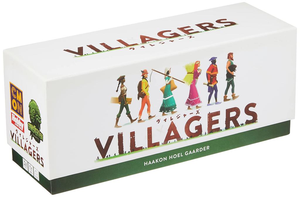 Hobby Japan Villagers японская версия для 10 лет и настольная игра (для 1-5 игроков, 30-60 минут, и более)