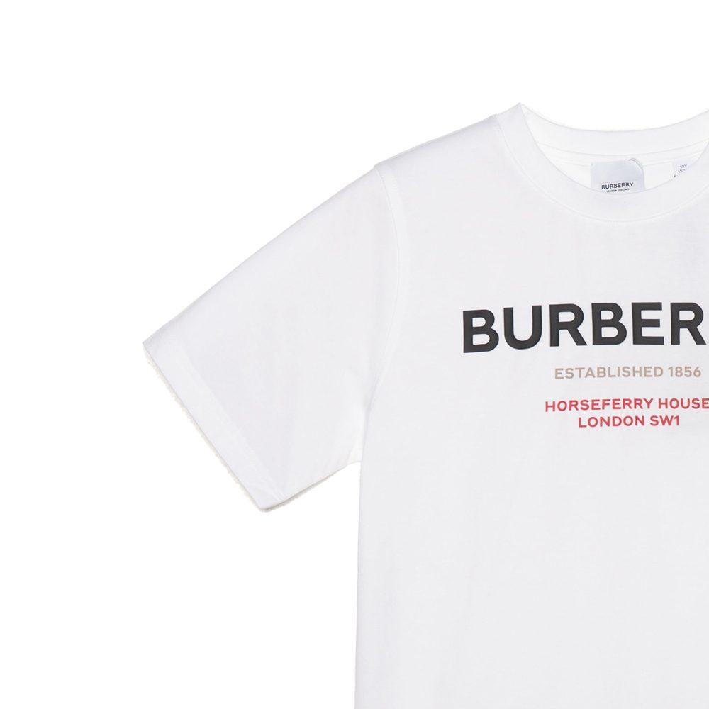 Burberry Детские футболки с круглым вырезом Средние 80645701