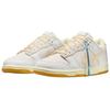 Nike Кроссовки унисекс Dunk Low QS Tokyo City Edition белые, светло-костяные, муслин IB2259-001