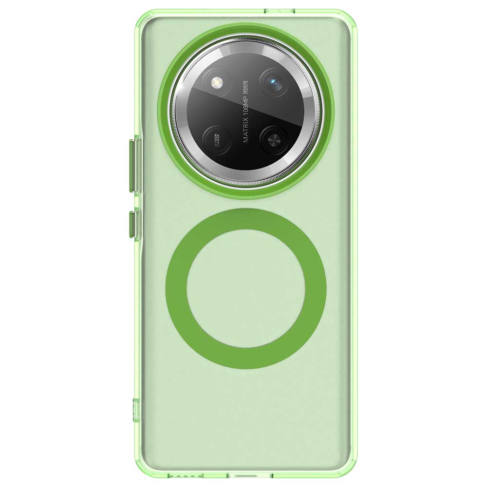 Матовый чехол Magsafe для телефона Honor X9c Magic7 Lite Магнитная беспроводная зарядка для Honor X60 X60 Pro Противоударная задняя крышка