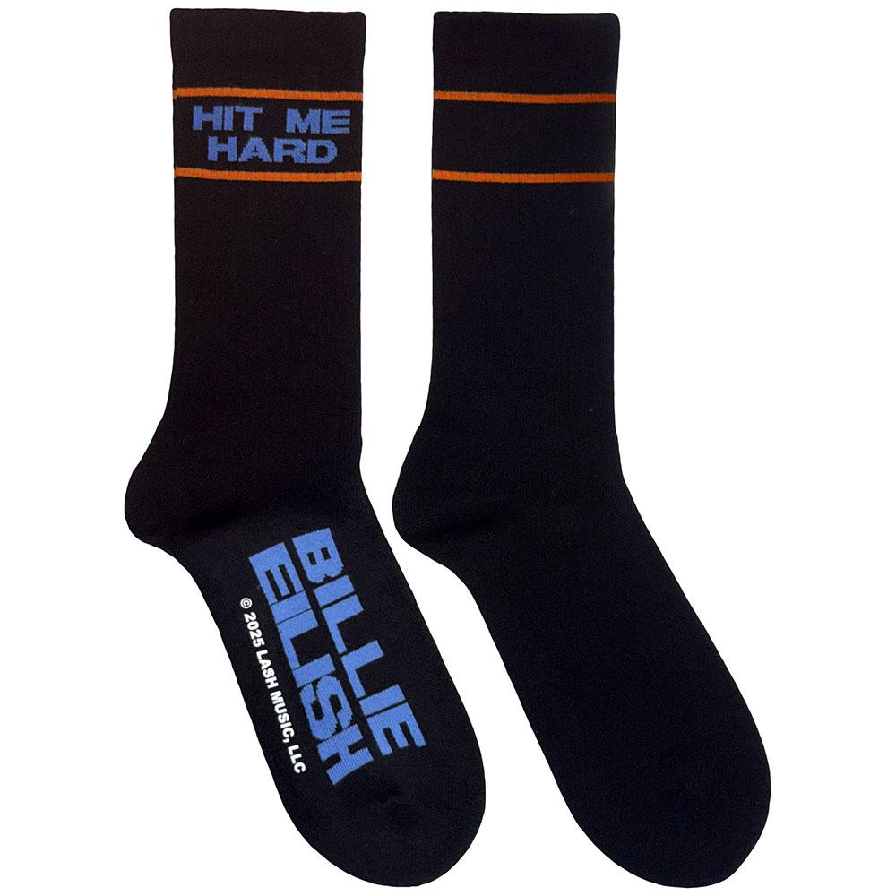 Billie Eilish Unisex Adult Hit Me Hard And Soft Terrycloth Ankle Socks