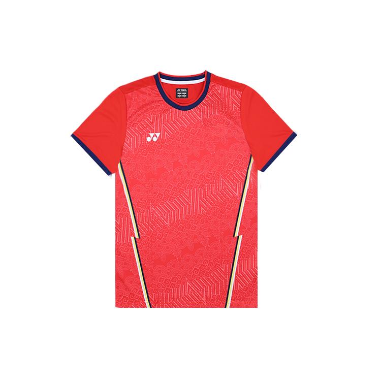 YONEX T-Shirts Men's Crew Neck Moderate Straight Fit 10488CR