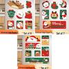 2026 Christmas Refrigerator Magnet Set - High-Value, Cute Magnetic Santa Claus Decorations