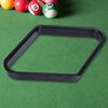 Folding 9-Ball Table Billiard Holder Reusable Diamond Billiard Table Racks Wear-resistant for 2 1/4in Balls Billiard Accessories
