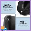 Trending 4 Pcs Nylon 2.5Inch Marine Wire Cable Vent Cover, Clamshell Vent For Boat,Smooth Edge Thickness 1/8Inch,Wire Vent Cover