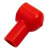 Durable Quality 20PCS Battery Insulation Cover Black Red Tool Parts Insulation Rubber Skin PVC Cable Protective Lug Cap 12x20mm
