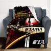 Music Drums Flannel Blanket Throw Blanket Soft Warm Sofa Bed Camping Car Home Decor Unique Christmas Gift C9301926