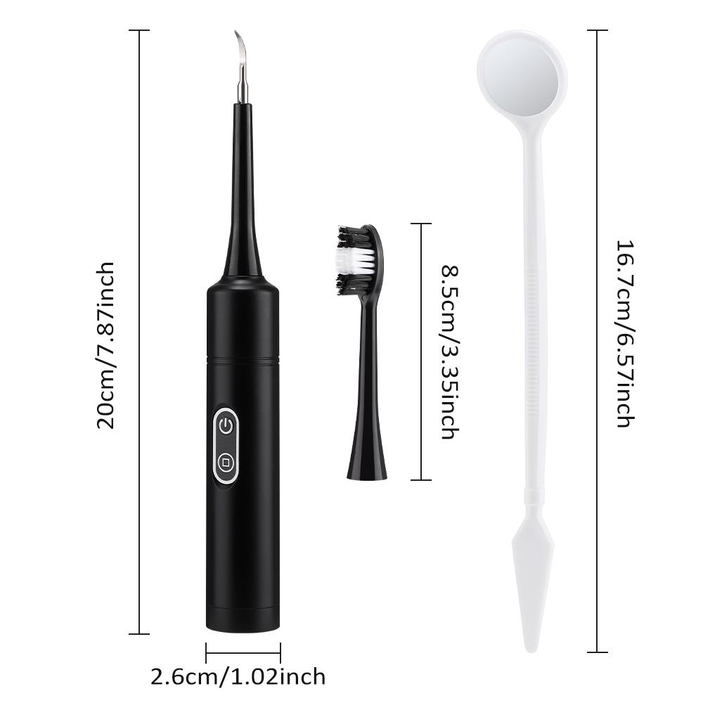 Electric Tooth Cleaner Dental Scaler Calculus Remover Sonic Vibration Toothbrush Plaque Tartar Removal Teeth Whitening Cleaning