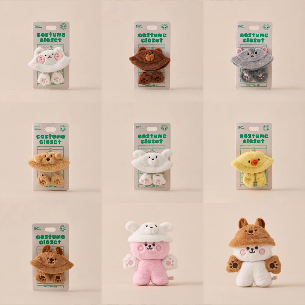 BT21 Детский костюм плюшевый шкаф