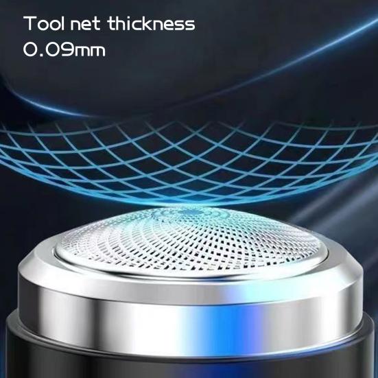 Мини-электробритва 6600 об/мин USB перезаряжаемая IPX7 водонепроницаемая дорожная бритва портативная мужская триммер для удаления волос бороды инструмент для отца мужа парня подарок