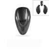 For Cadillac CT4 2020-21 Carbon Fiber ABS Gear Shift Knob Shifter Lever Trim 3Pc