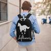 Рюкзак-сумка Daypack из ПП с принтом черепа Deftone, белый, с символом Ома, большой вместимости, для детей, школьная сумка, наплечные сумки для мужчин и женщин