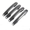 Car Decoration Door Handle Cover ForToyota Avensis T270 2010-2018 Cars Accessories Carbon Fiber Exterior Styling Stickers