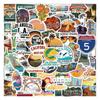 60 California Landscape Outdoor Graffiti Stickers Decorative Travel Case Laptop Mobile Scooter Waterproof Stickers