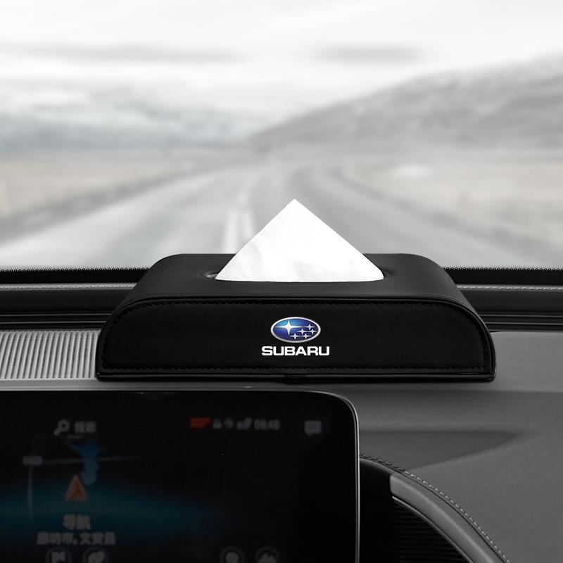 1 шт. Держатель для салфеток в автомобиль, Бокс для хранения в подлокотнике, Эмблема для Subaru Impreza STI Forester Outback XV Crosstrek Legacy WRX