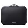 Elecom Внутренняя сумка из поликарбоната ZEROSHOCK из синтетической кожи, горизонтальная, 13 дюймов, черная, ZSB-IBPRL13BK
