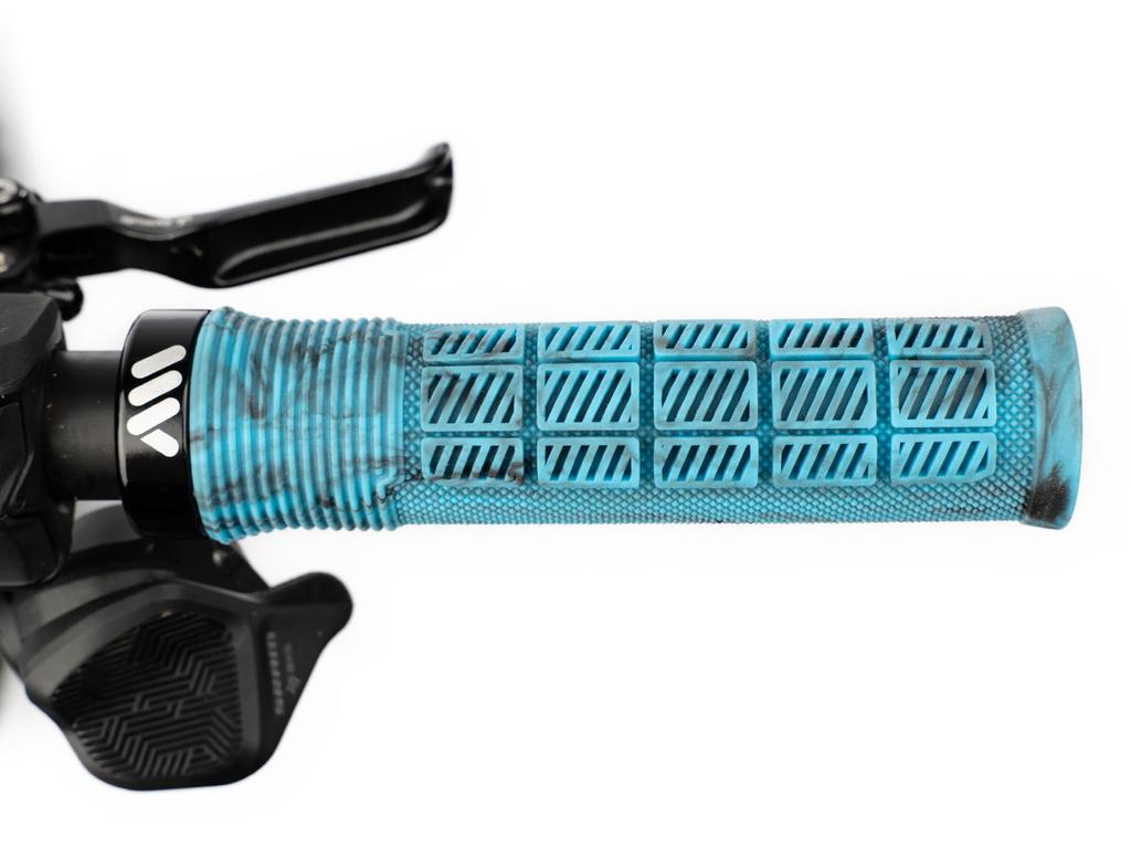 Грипсы для велосипеда AMS ALL MOUNTAIN STYLE Rise Grips Синий камуфляж