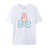 Cotton Breathable Childrens Tshirt Summer New Cute Melody Printed Parent Child Wear Unisexs and Womens Short Sleeves 2026