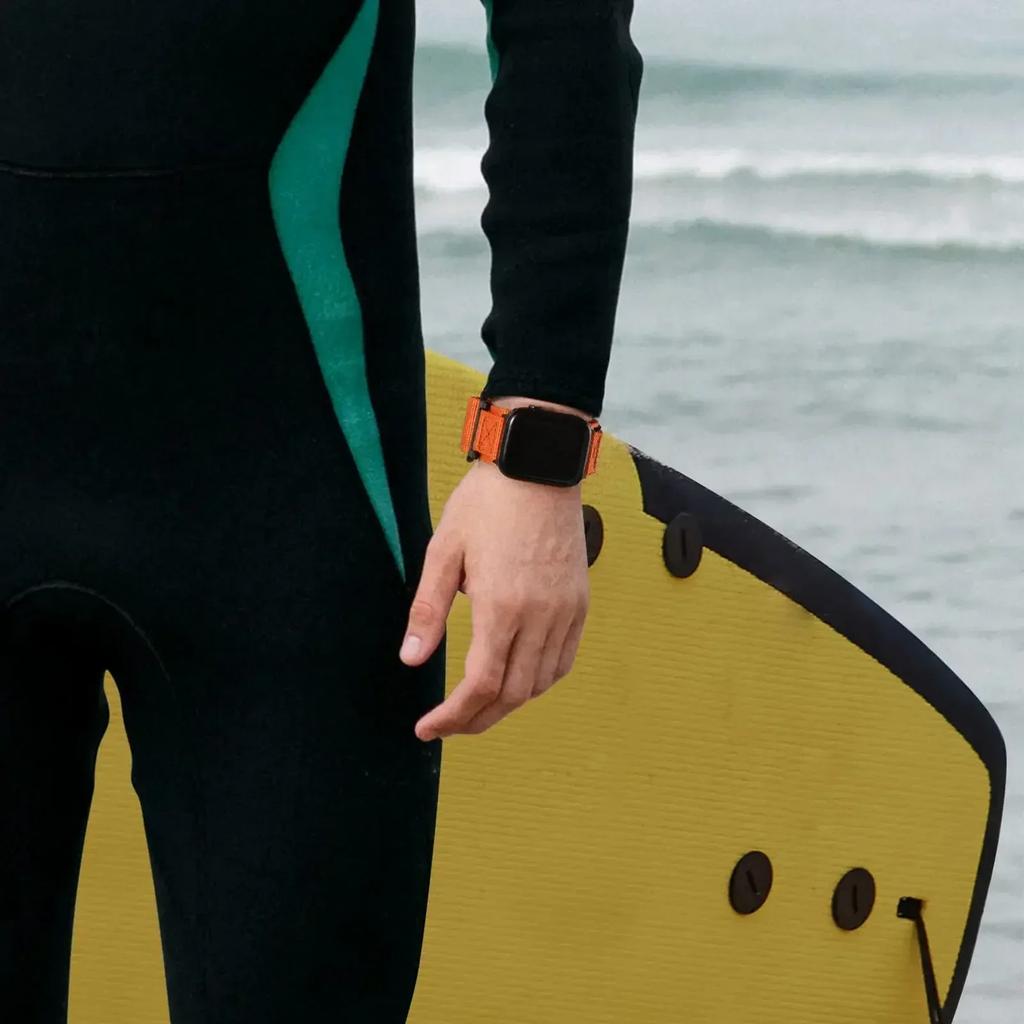 НОВЫЙ спортивный нейлоновый ремешок для Apple Watch Band Ultra 2 49 мм 46 мм 42 мм 45/44/41 мм 40 мм браслет для Iwatch Series 10 9 8 7 6 SE 5 4