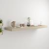 VidaXL Étagère Murale Flottante Chêne 80x23,5x3,8 Cm MDF