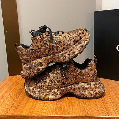 Модные Роскошные Кроссовки на Толстой Подошве с Полной Бриллиантовой Отделкой Дизайнерские Противоскользящие Беговые Кроссовки Женские Модные Теннисные Кроссовки Высокое Качество Повседневная Обувь