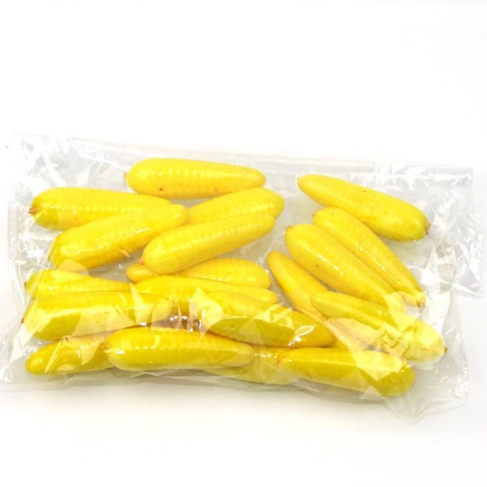 20Pcs Artificial Vegetable Artificial Vegetables Corn