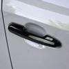 Bright Black Car Door Handles Cover Trim 4pcs For Toyota RAV4 -2024 2025