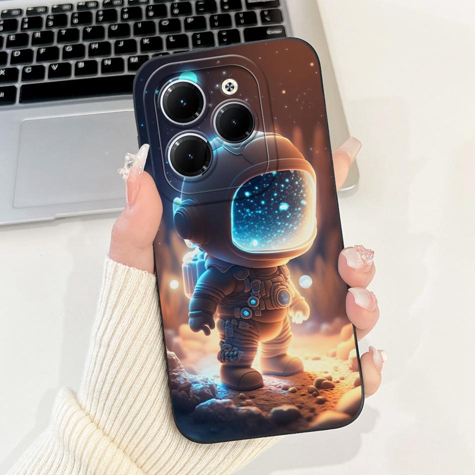 Чехол для Infinix Hot 40 Pro Hot 40 40i 40Pro Hot40 Hot40i Милый Мультяшный Панда Кролик Мягкий Силиконовый Ударопрочный Чехол для Телефона