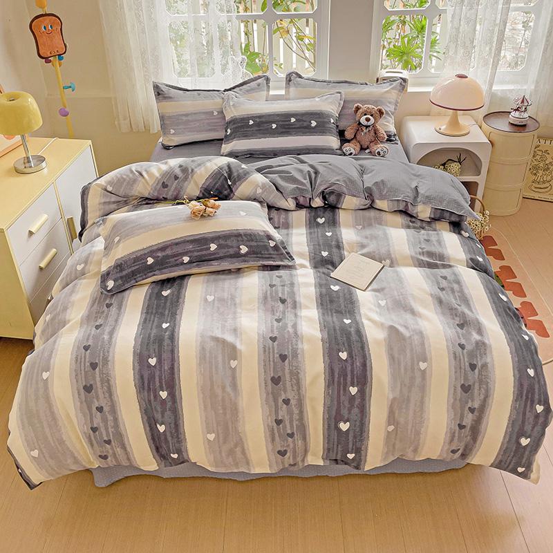 Пододеяльник с изображением розовой свиньи, комплект постельного белья из 4 предметов с изображением милых сельскохозяйственных животных, симпатичные мультяшные свиньи, двустороннее покрывало из микрофибры