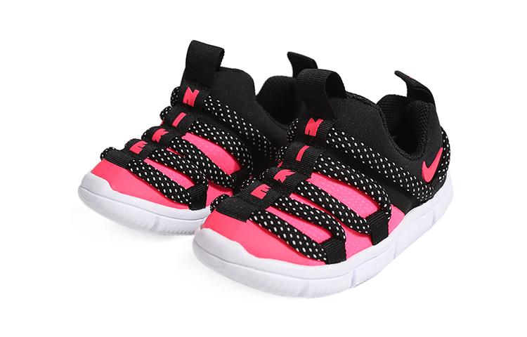 Nike Novice Slip Resistant Cushioning Low top Kids Lifestyle Shoes Black Pink Multicolor Children Aged 3 7 Years Old AQ9661-002