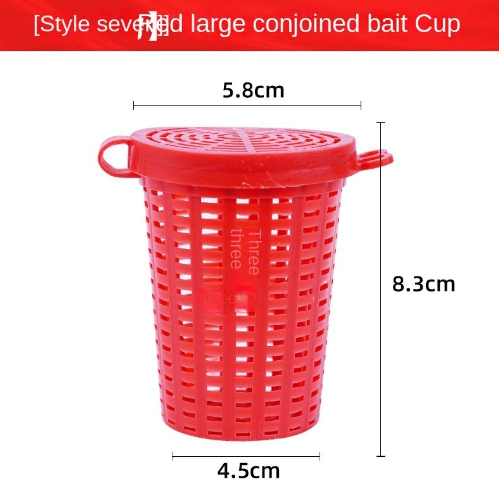 Корзина для кормушек для рыболовных снастей, держатель для приманок для рыбы, прочная клетка для рыболовных приманок