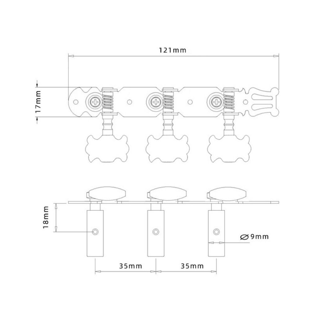 Tuners Keys Guitar Tuning Knob Guitar Tuning Pegs Tuners Machine Heads Guitar String String Button