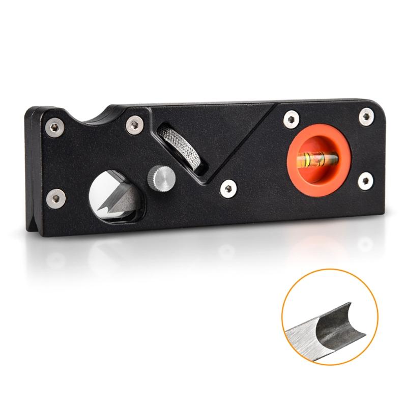 Chamfer Plane for Wood, Metal Woodworking Edge Corner Plane Flattening Tool, Woodwork Hand Planer