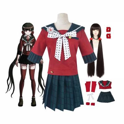 Аниме Danganronpa Harukawa Maki, комплект школьной формы для девочек, костюм для косплея