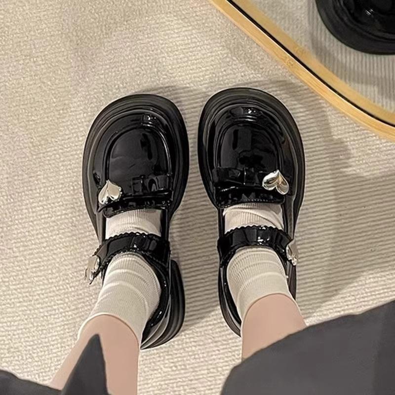 Весенне-осенний стиль, средние и большие детские туфли на мягкой подошве для принцесс, спортивную обувь для маленьких девочек, кожаные туфли в британском стиле