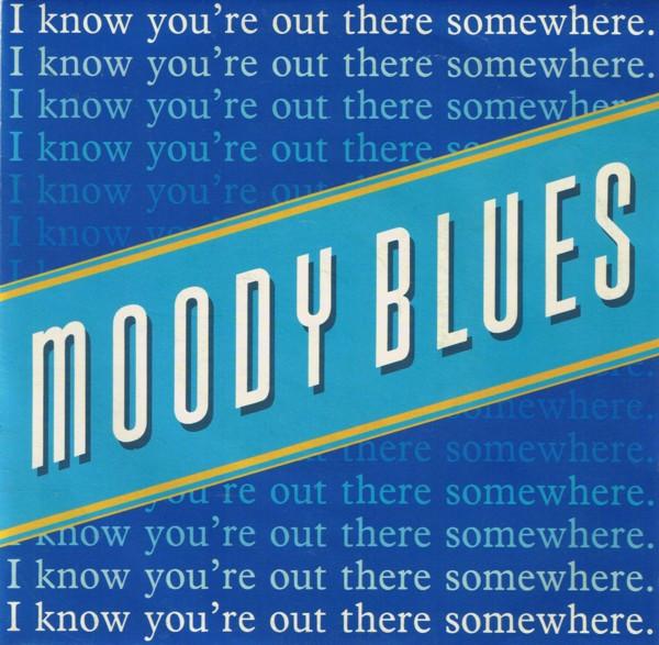 7-дюймовая пластинка MOODY BLUES I Know Youre Out There Somewhere POSP921 Polydor Thresh 1988 UK Rock Б/у