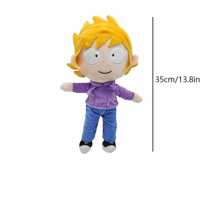 Эксклюзивная плюшевая мультяшная кукла Eddsworld, мягкая игрушка для стильного домашнего декора