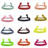 Pure Colour Rope Bracelet Women Men Handmade Woven Cotton String Bracelet Couple Friendship Jewelry 14