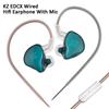 KZ Динамические наушники EDCX, наушники-вкладыши Hi-Fi Bass, внутриканальные мониторные наушники с шумоподавлением, спортивная стереогарнитура с разъемом 3,5 мм, проводная.