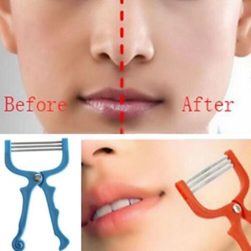 Нержавеющая сталь для удаления волос на лице, безопасная ручная депиляция, бритье, эпилятор для лица, косметические инструменты